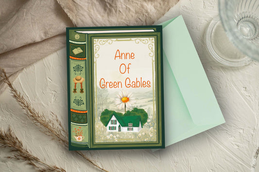 Carte A2 Livre Anne Of Green Gables - La Papet' Littéraire