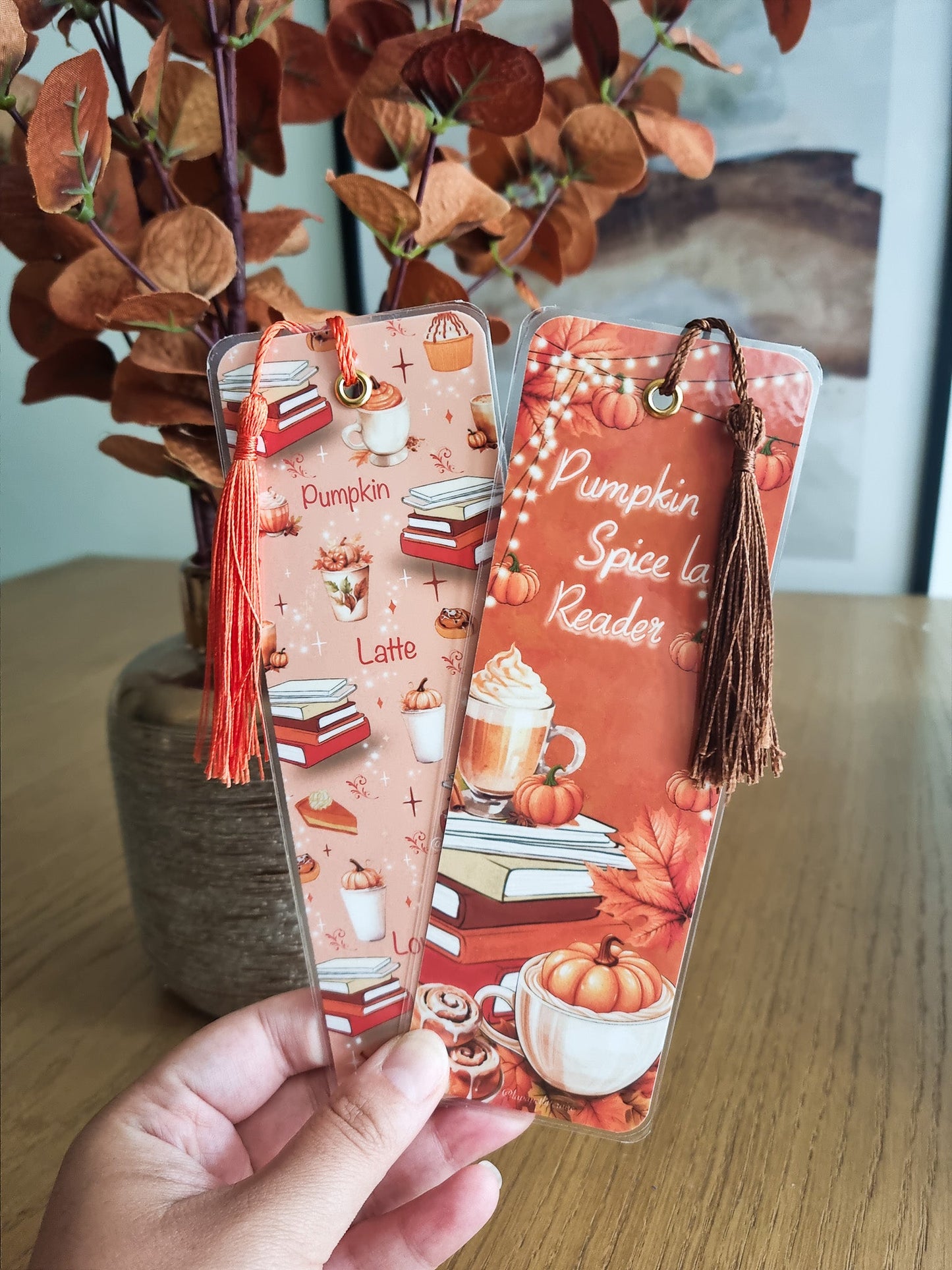 Duo de marque - pages d'automne - Pumpkin Spice Latte Lover - La Papet' Littéraire