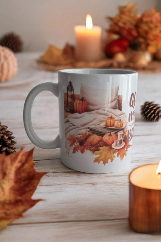 Mug d'automne Good morning pumpkin - La Papet' Littéraire