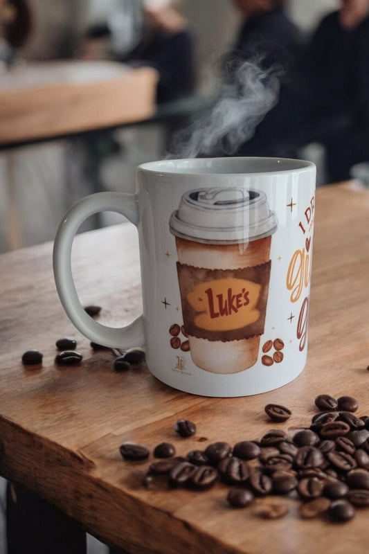 Mug d'automne - Luke's Gilmore girls - La Papet' Littéraire