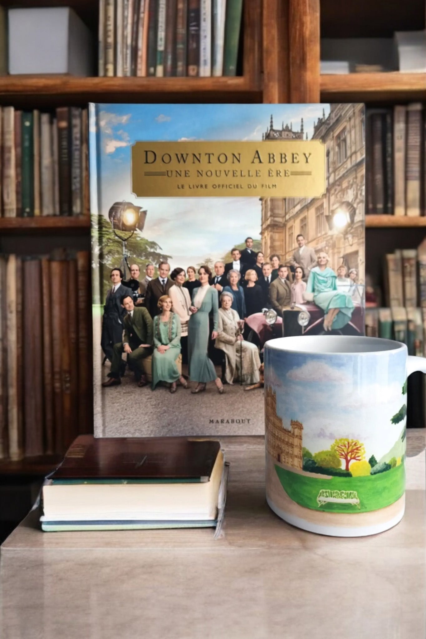 Mug illustré Downton Abbey - Mélanie Voituriez x La Papet' Littéraire - Edition limitée - La Papet' Littéraire