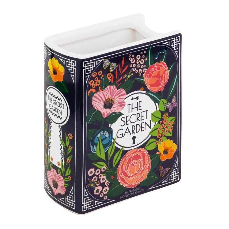 Vase littéraire Le jardin secret (petit format) - La Papet' Littéraire